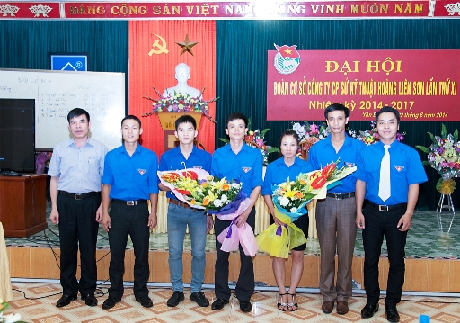 Đại hội Đoàn TNCS Hồ Chí Minh Công ty CP Sứ kỹ thuật Hoàng Liên Sơn